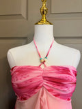 Pink Bandeu Embellished Top