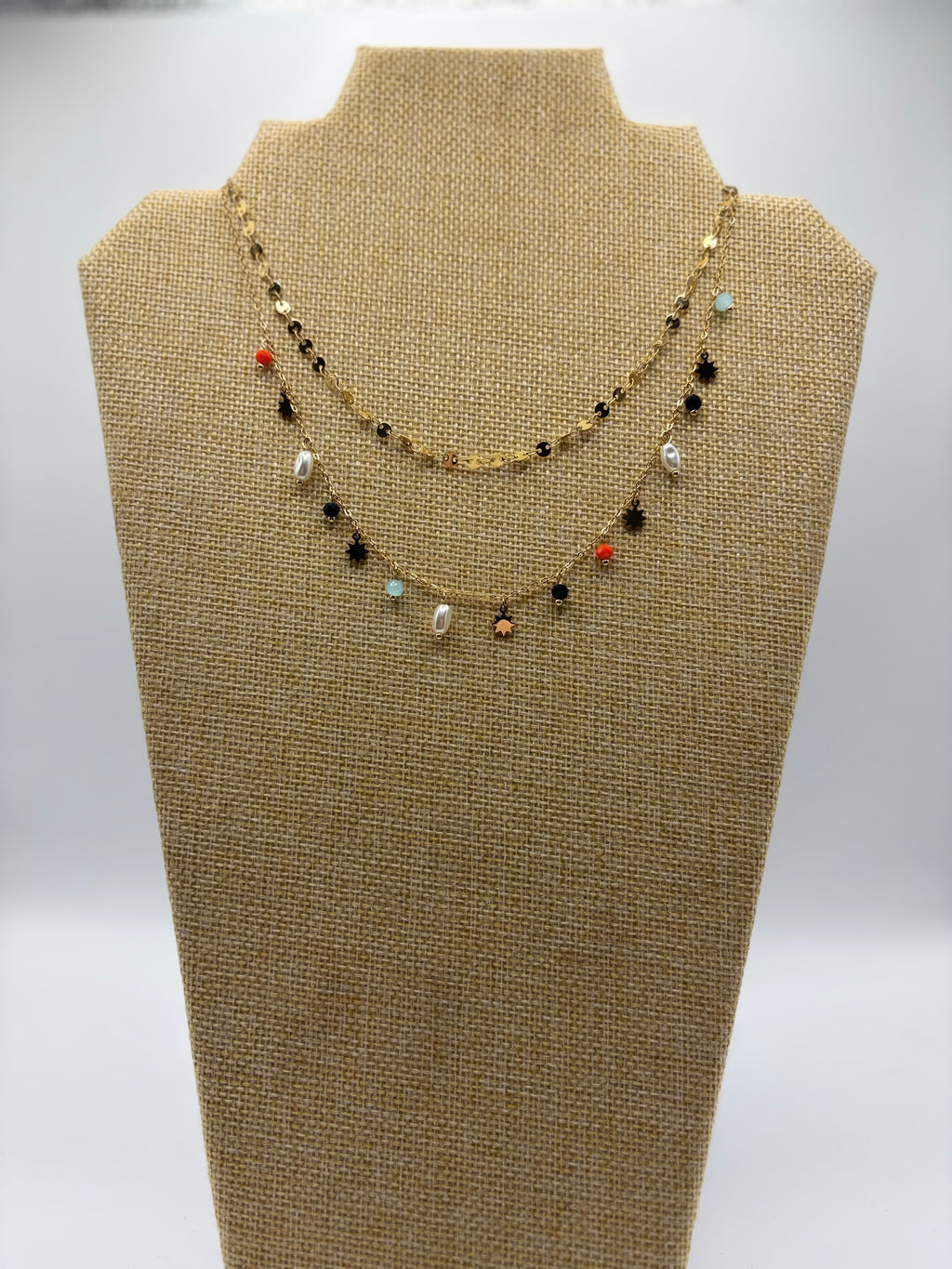 Colorful Layered Necklace