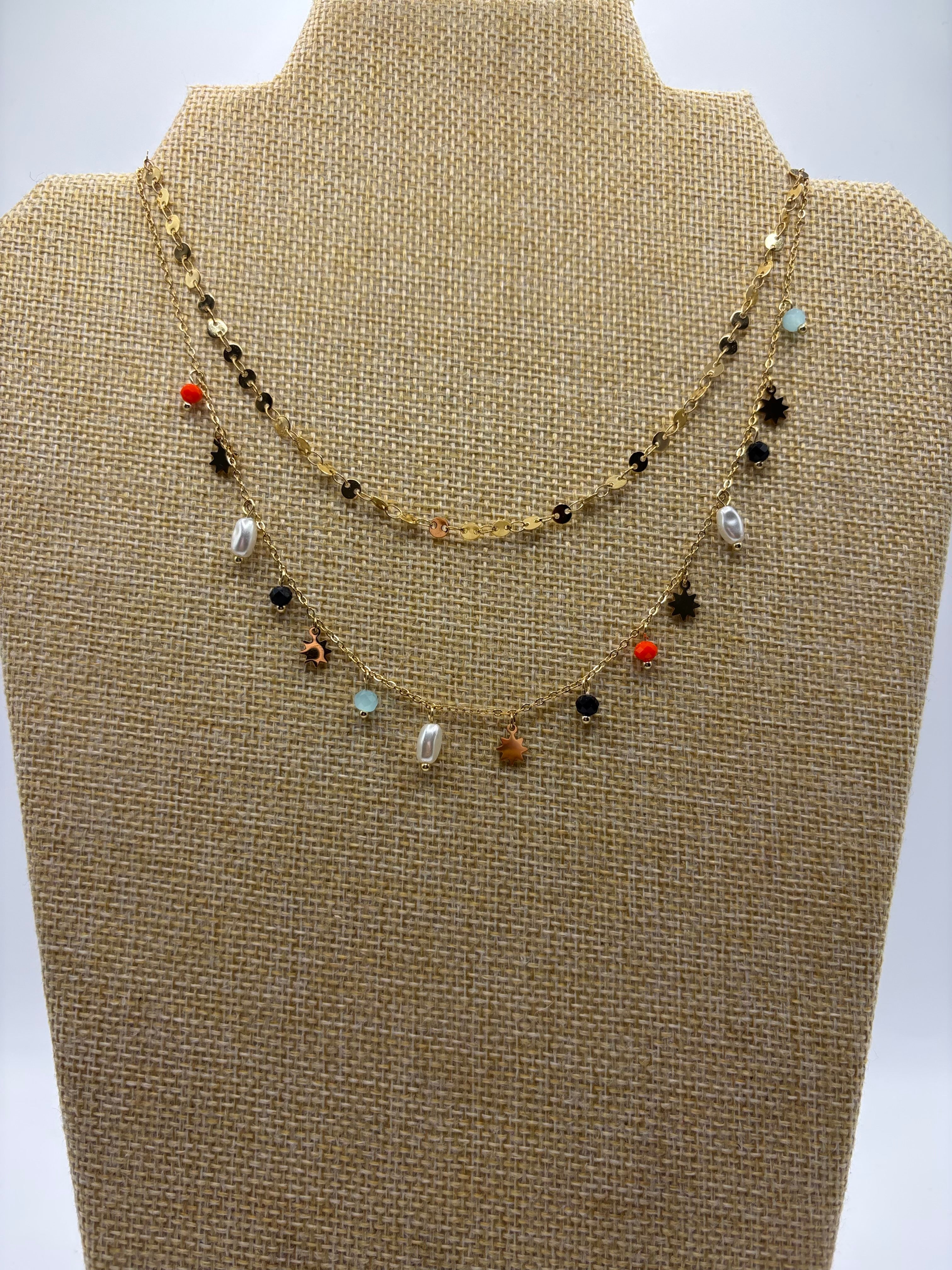 Colorful Layered Necklace