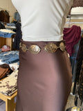 Gold color western belts