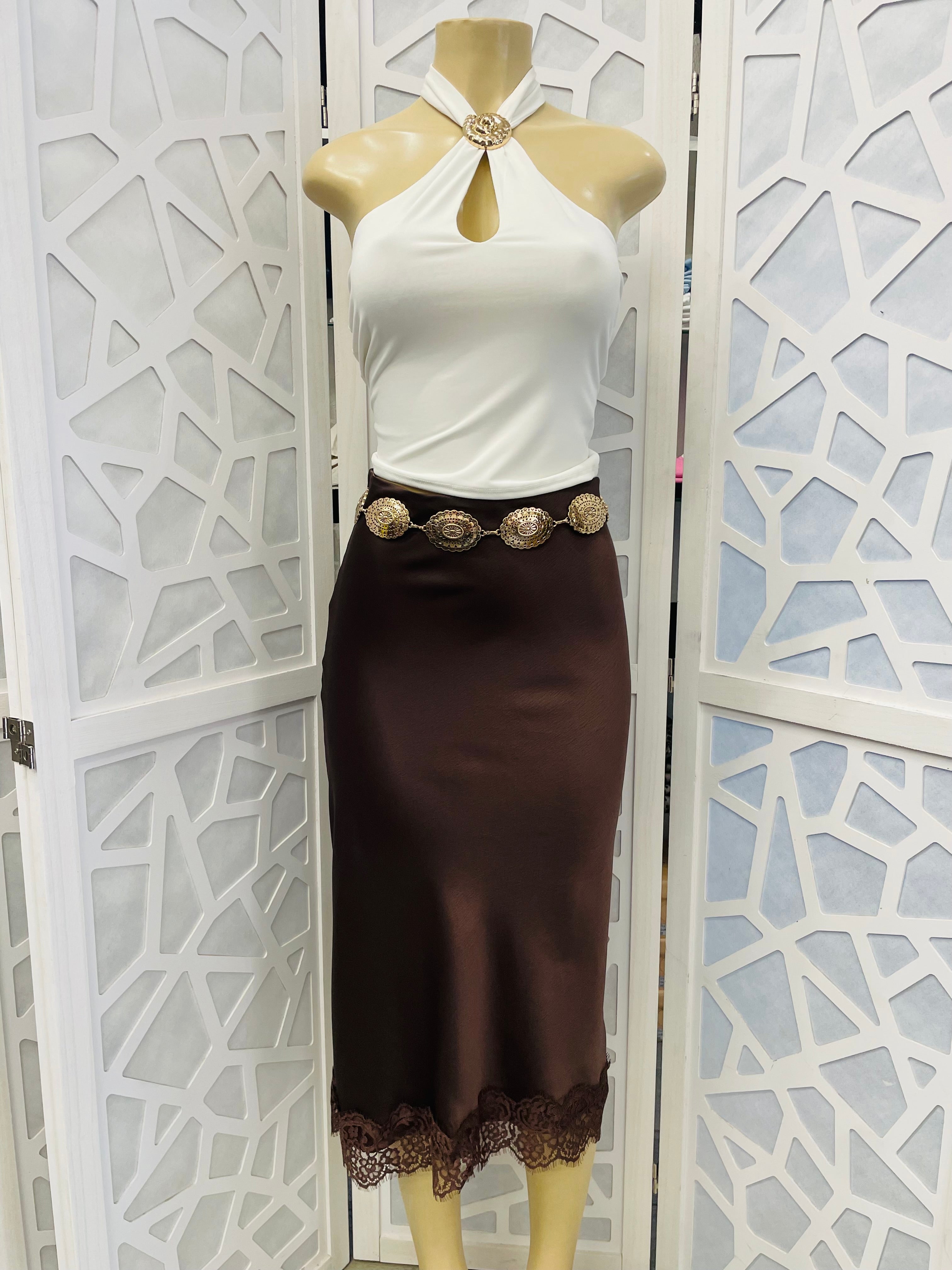 Gold color western belts