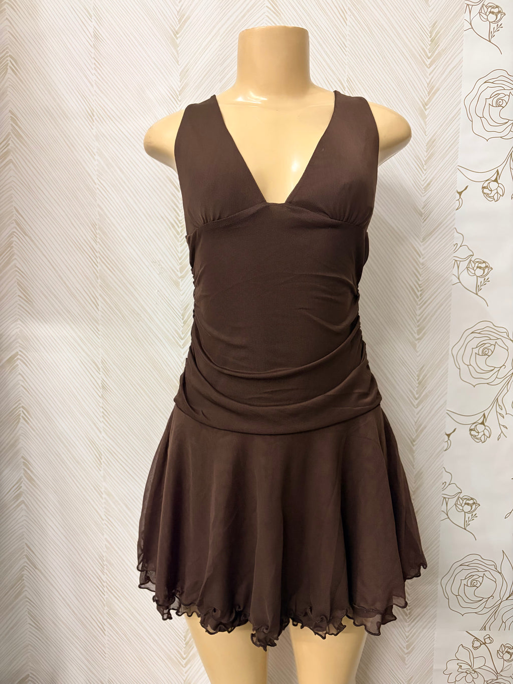 Downtown Brown Cocktail Dress
