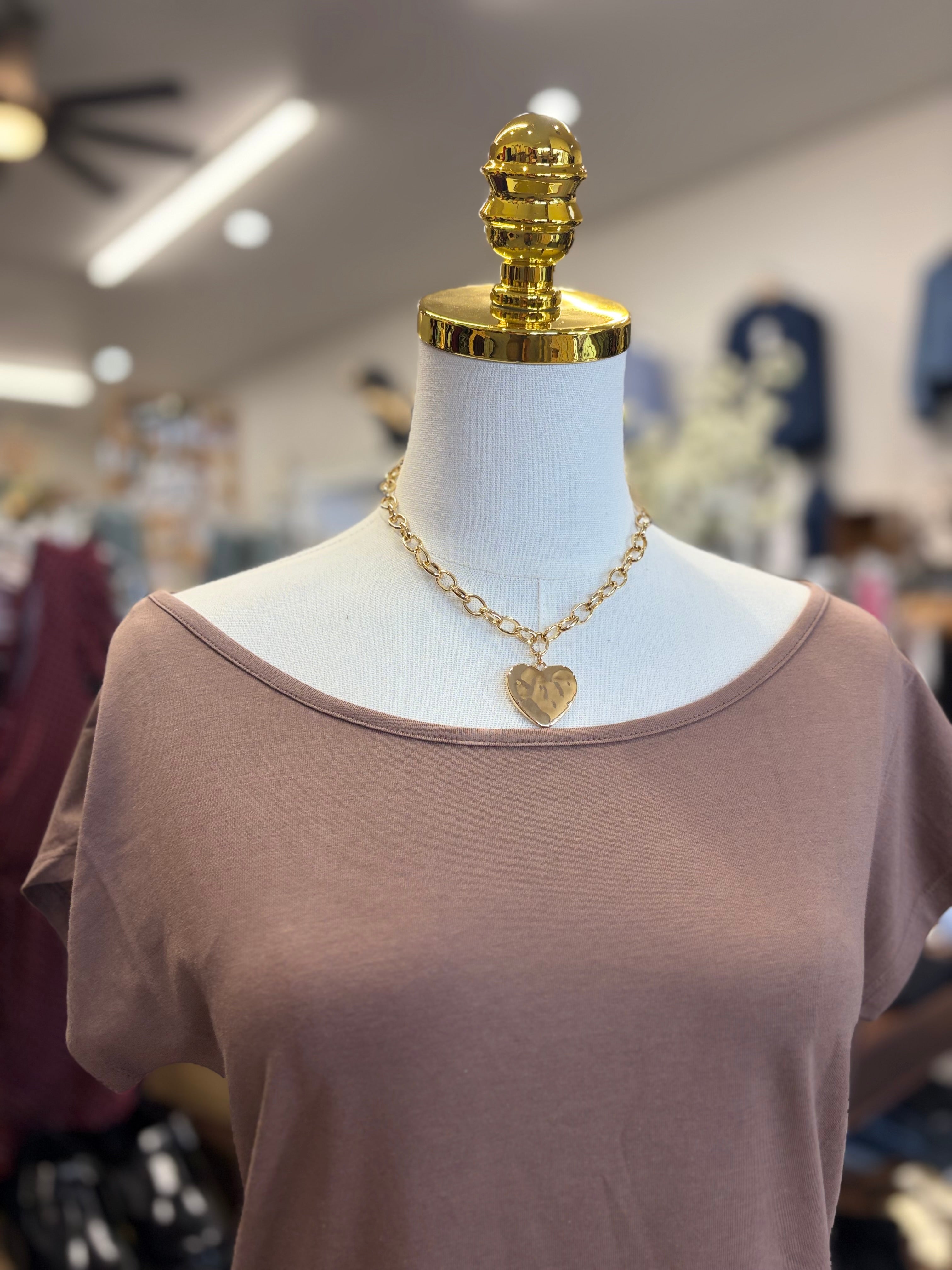 Pine Bark Off Shoulder Top