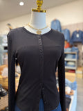 Black Button Up Long Sleeve