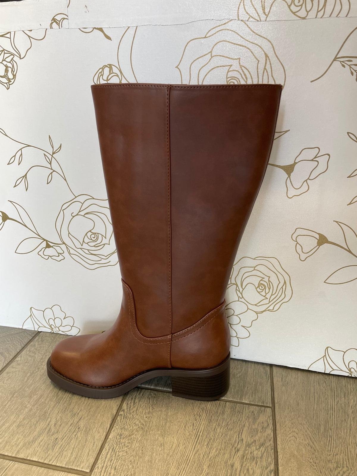 Cognac Belvin Boot