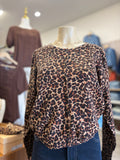 Leopard Print Cardigan