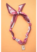 Scarf charm necklace