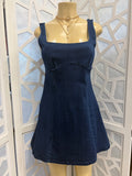 Dark Denim Mini Dress