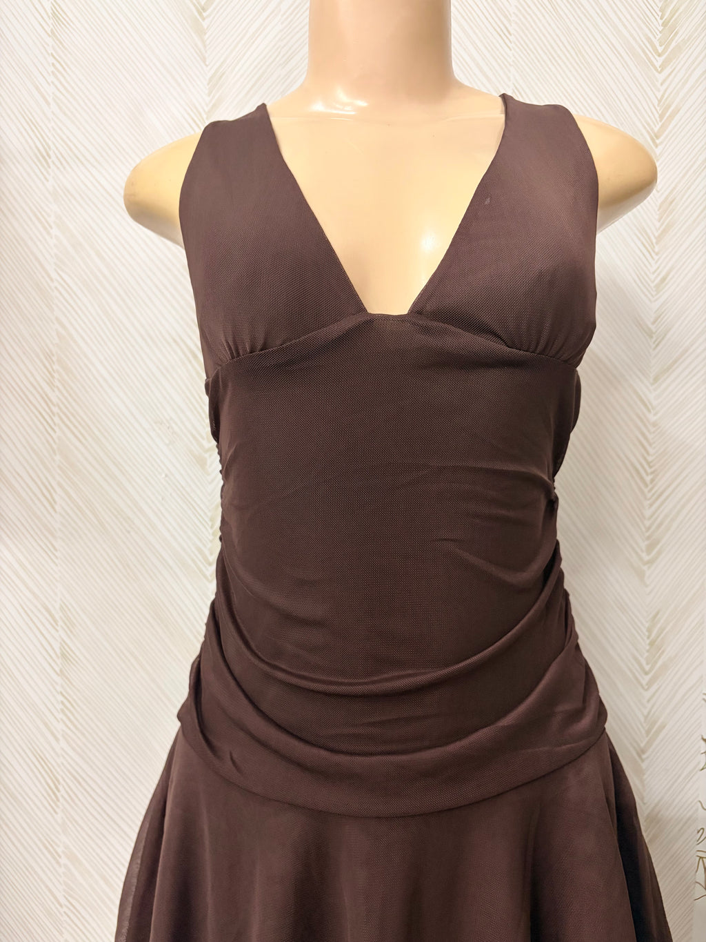 Downtown Brown Cocktail Dress