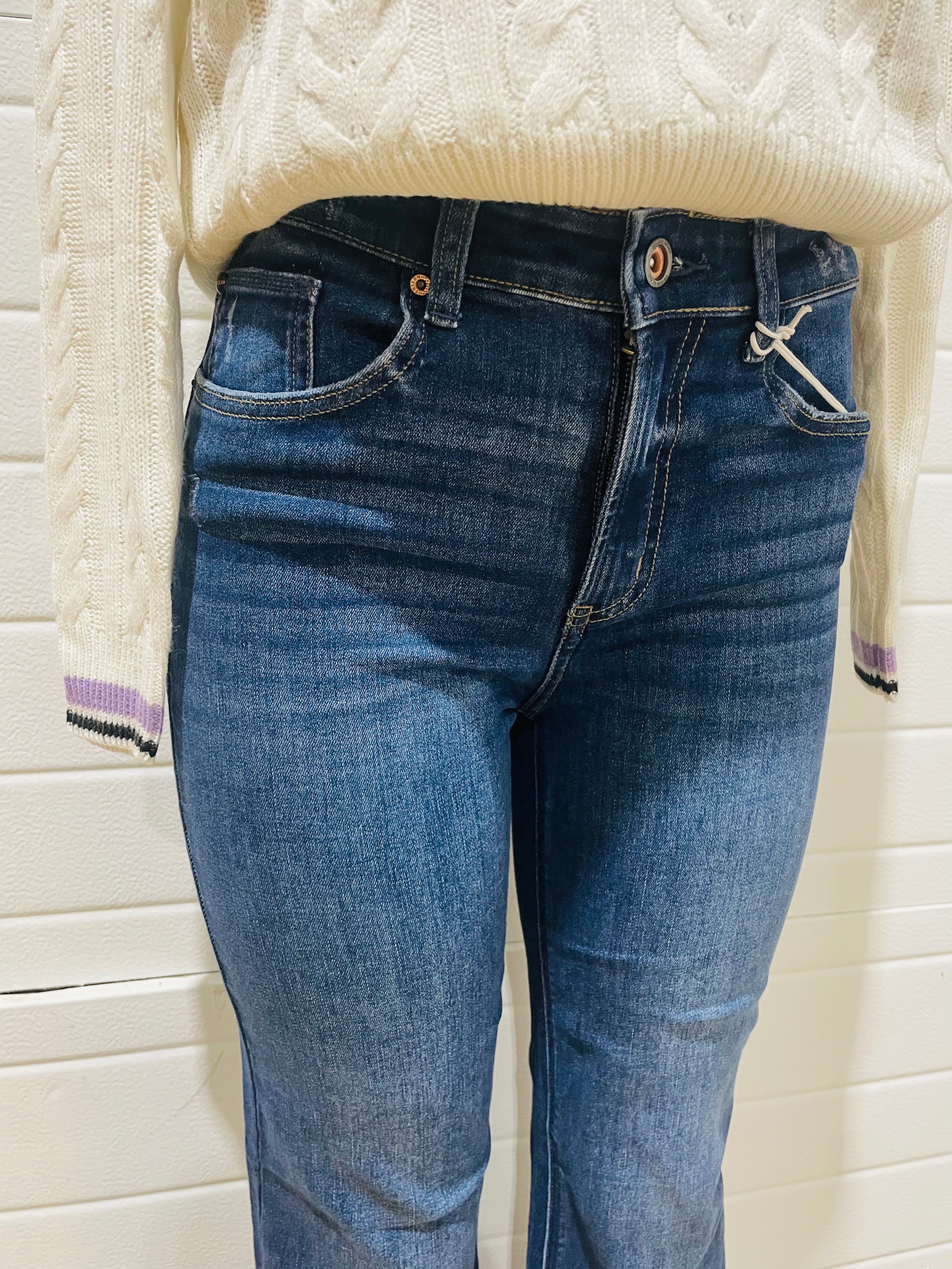 Dark denim Flare Jeans