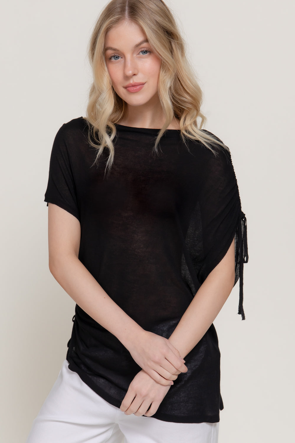 ASYMMETRIC SWEATER TOP
