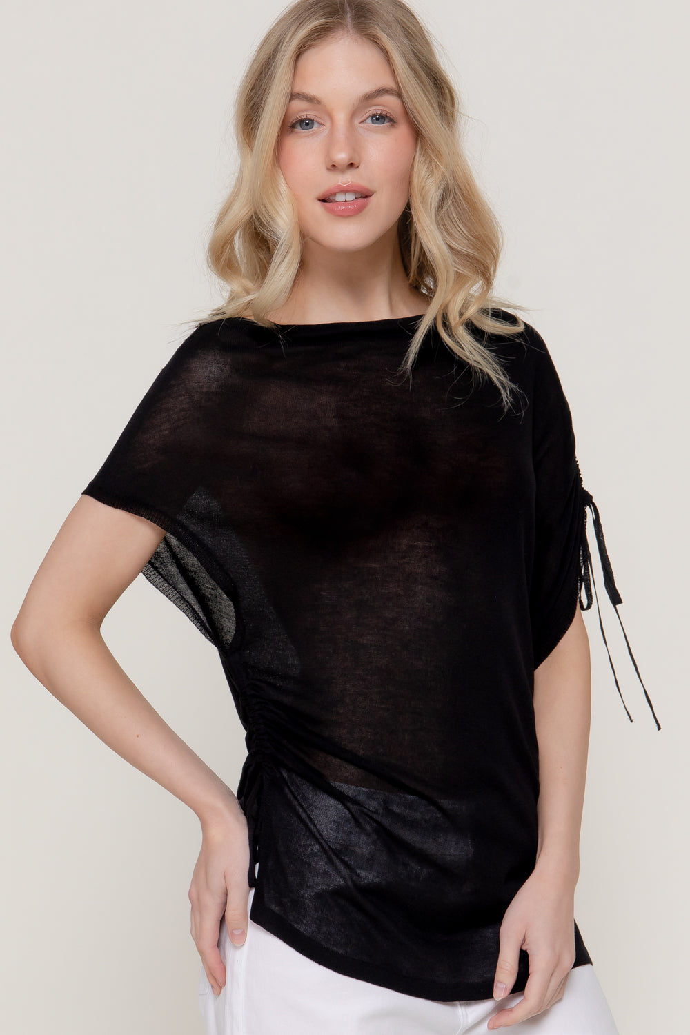 ASYMMETRIC SWEATER TOP